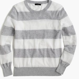 J crew striped sweater